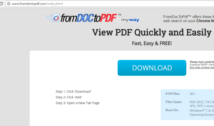 remove FromDOCtoPDF