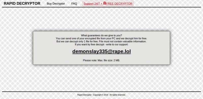 remove Rapid v3 ransomware