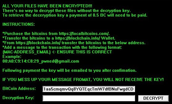 ransomware encrypted recover decrypt sneak malwarewarrior