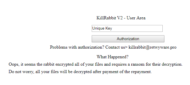 remove KillRabbit ransomware