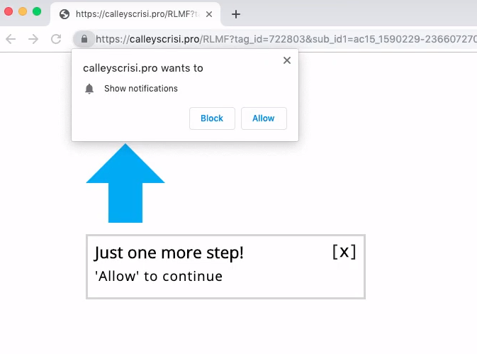 remove Calleyscrisi.pro