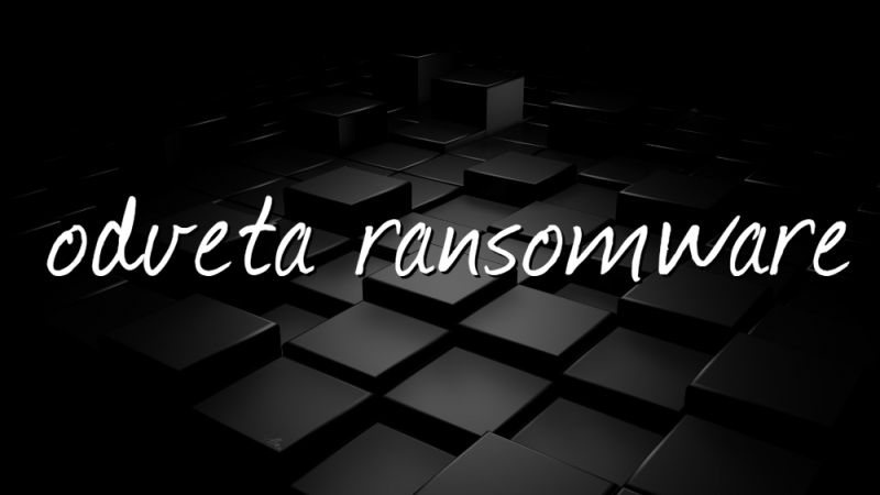 remove Odveta ransomware