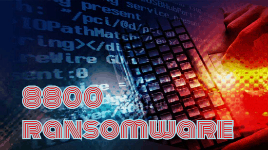 remove 8800 ransomware