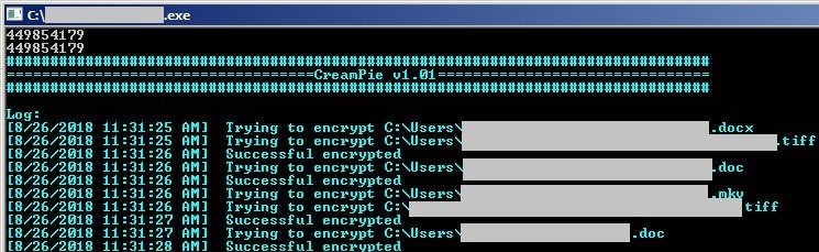 How to remove CreamPie ransomware and decrypt .[backdata@cock.li].CreamPie files
