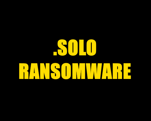 How to remove SOLO Ransomware and decrypt .SOLO files