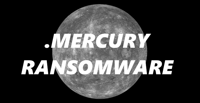 How to remove Mercury Ransomware and decrypt .mercury files
