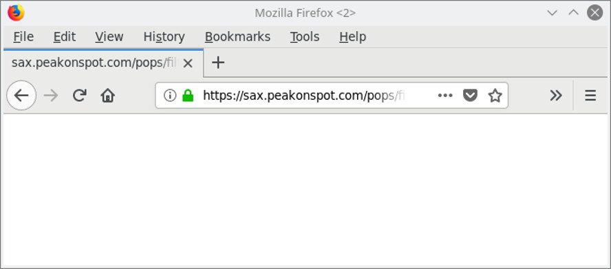 How to remove Sax.peakonspot.com