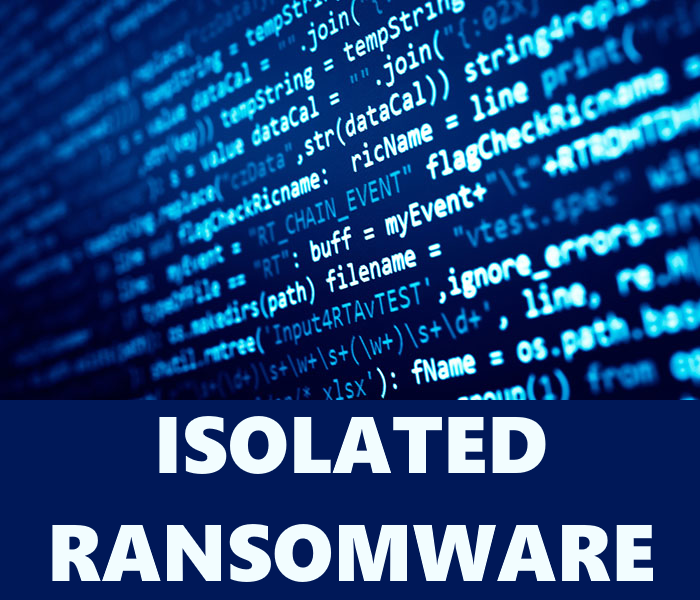 How to remove Isolated Ransomware and decrypt .isolated files