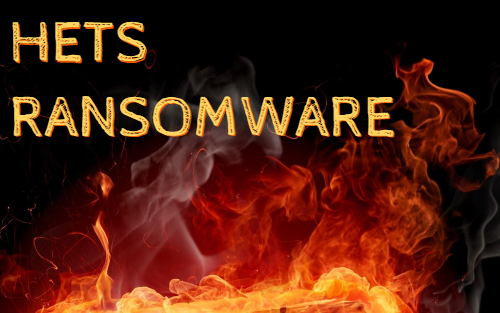 How to remove Hets Ransomware amd decrypt .hets files