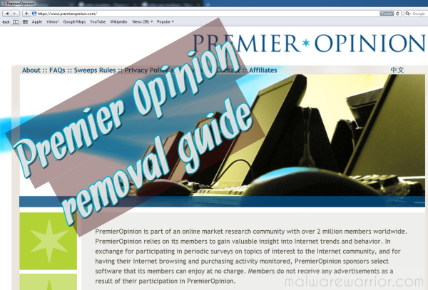 remove premier opinion