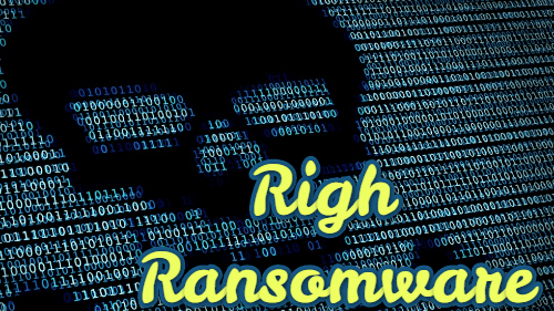 How to remove Righ Ransomware and decrypt .righ files