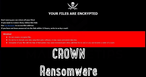 How to remove Crown Ransomware and decrypt .crown files