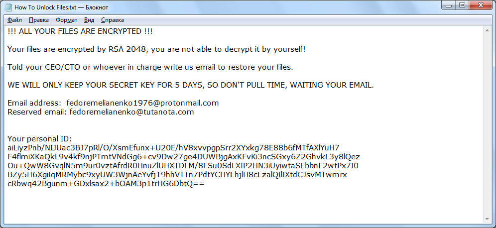 remove LockTaiwan ransomware