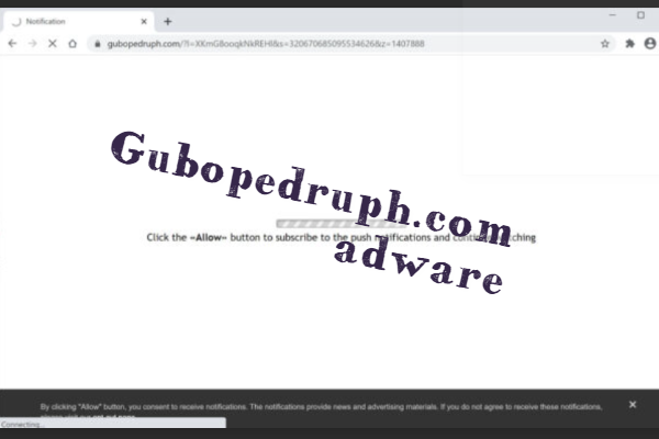 How to remove Gubopedruph.com adware