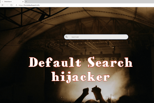 How to remove Default Search