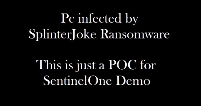 How to remove SplinterJoke ransomware