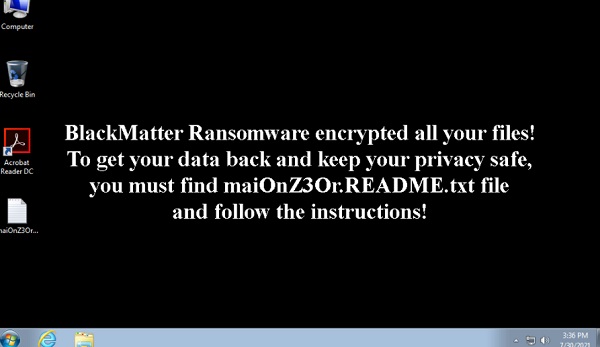 How to remove BlackMatter ransomware