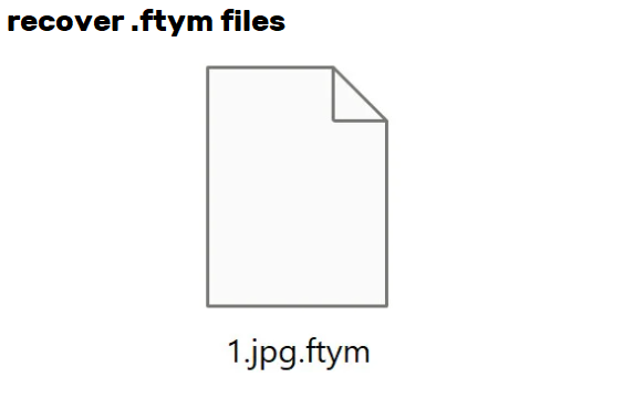 restore .ftym files