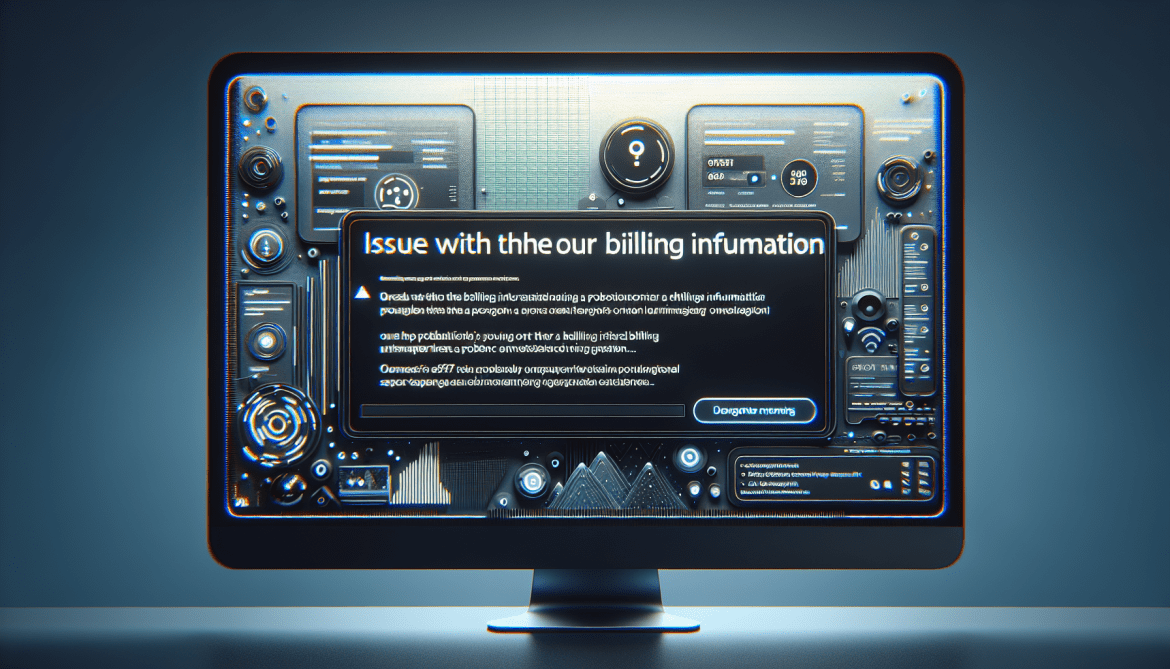 How to remove Issue With The Billing Information pop-ups