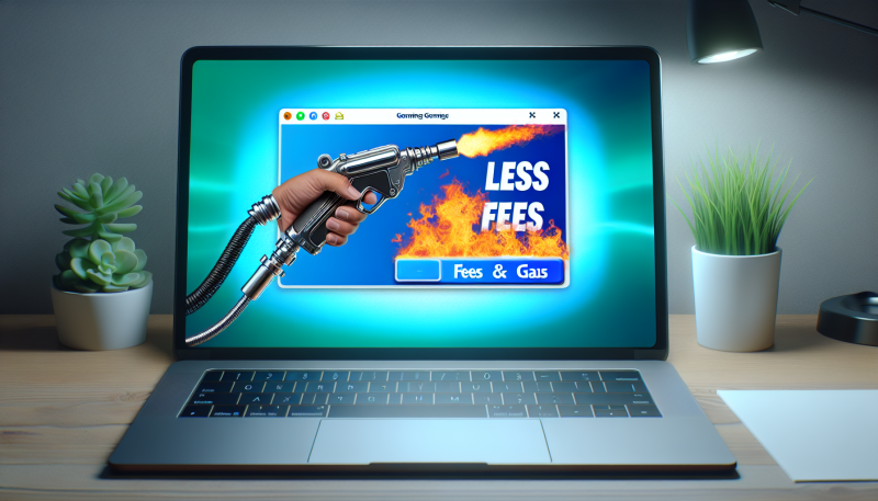 less fees & gas ads