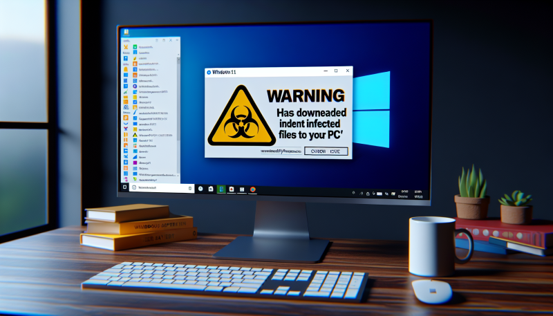 malicious site has downloaded infected files to your pc ads