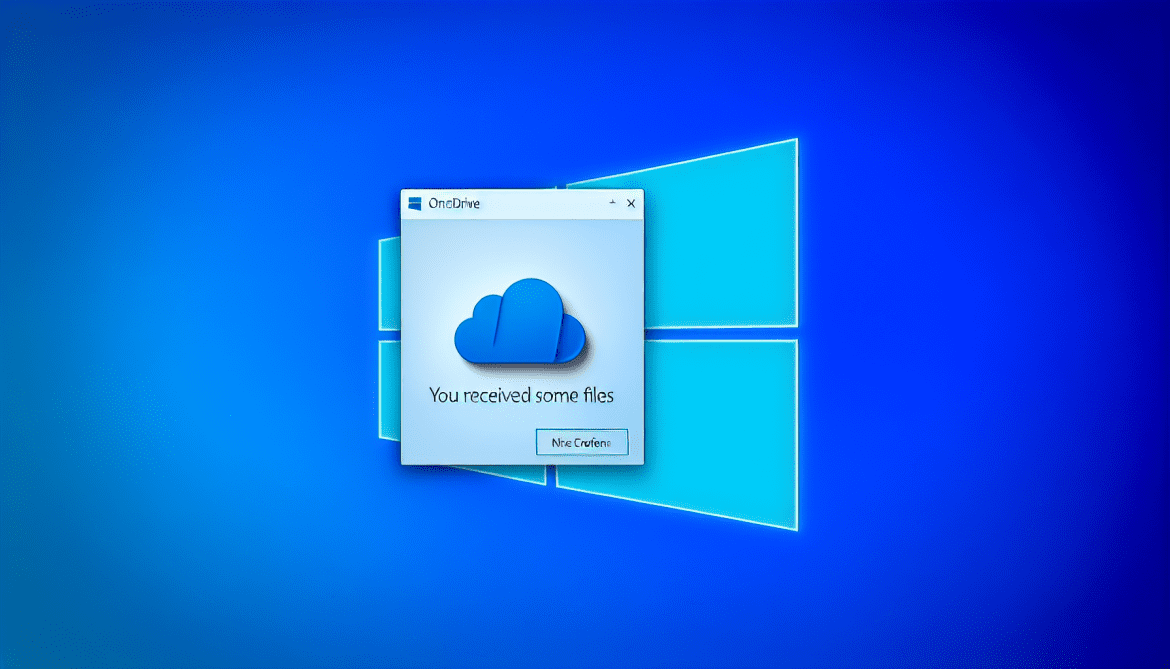 How to remove OneDrive – You Received Some Files pop-ups