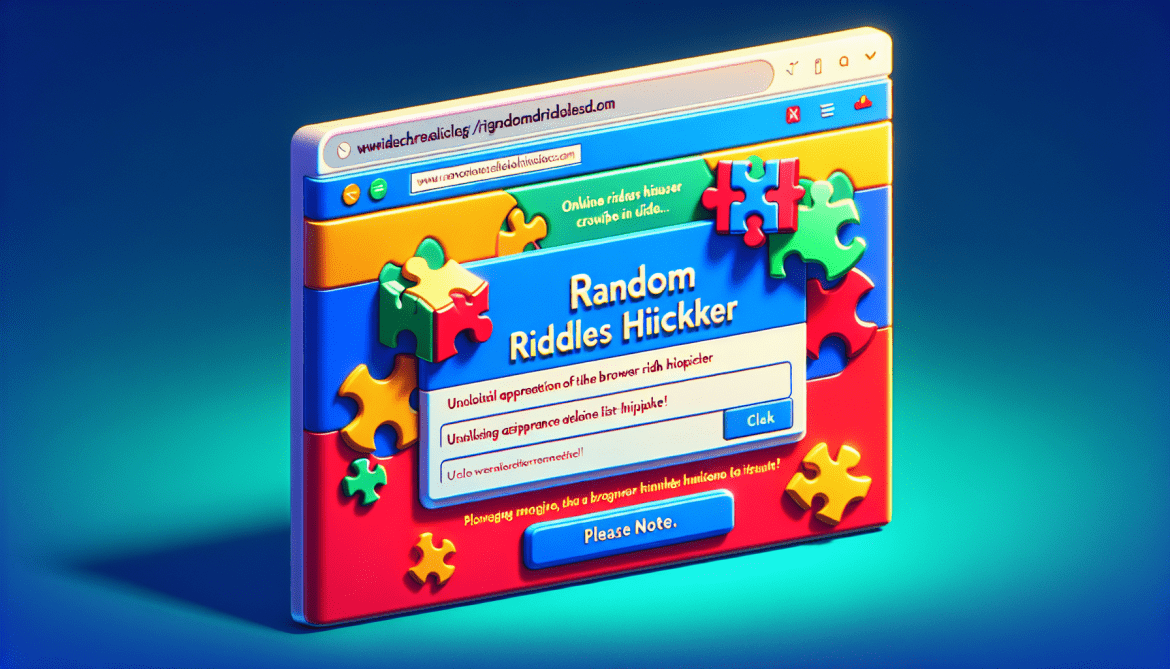 How to remove Random Riddles