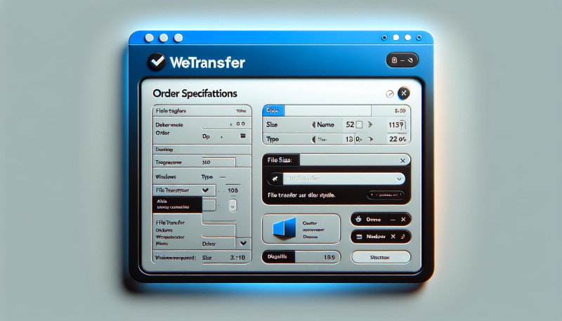 wetransfer - order specifications ads