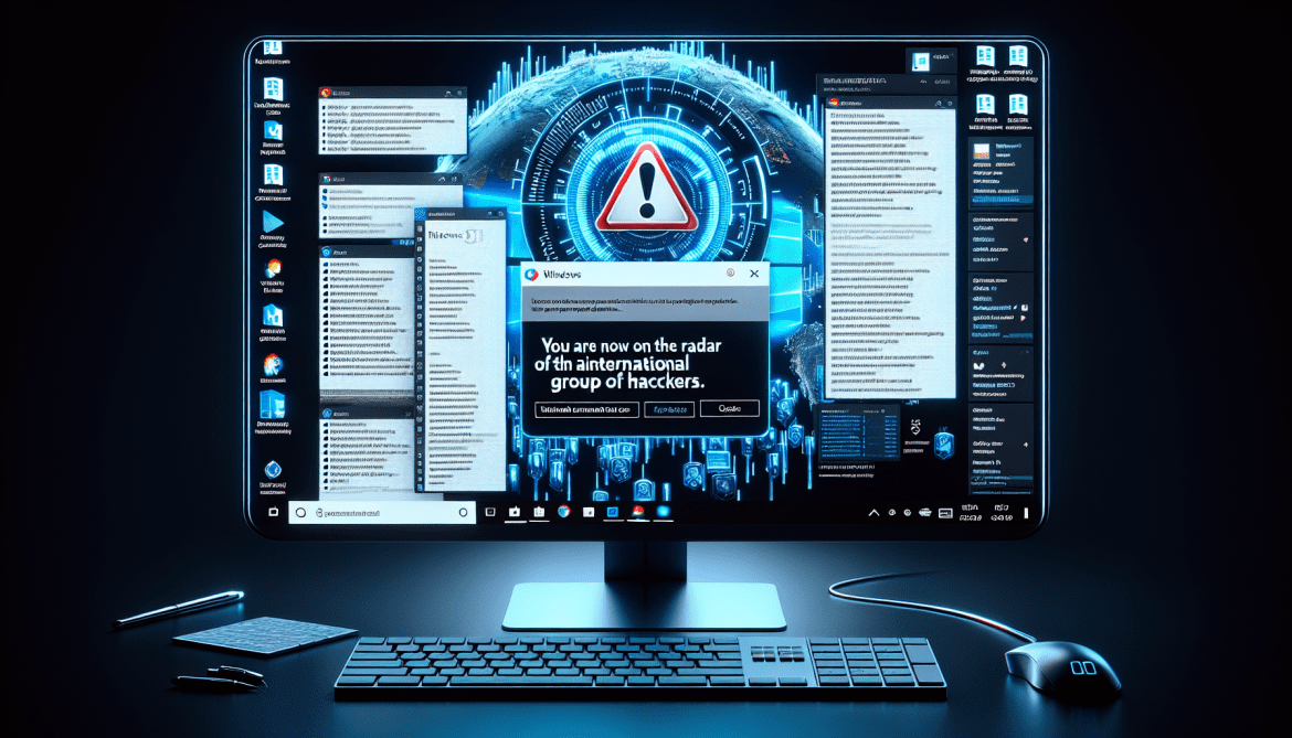 How to remove You Are Now On The Radar Of An International Group Of Hackers pop-ups