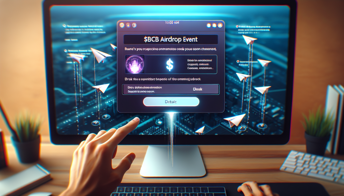 How to remove $BCB Airdrop Event pop-ups