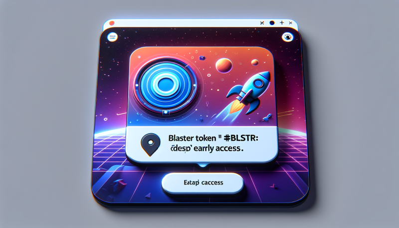 blaster token ($blstr) early access ads