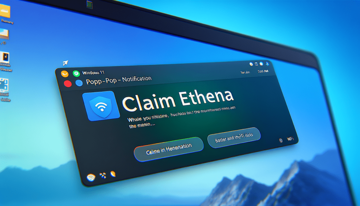 How to remove Claim Ethena pop-ups