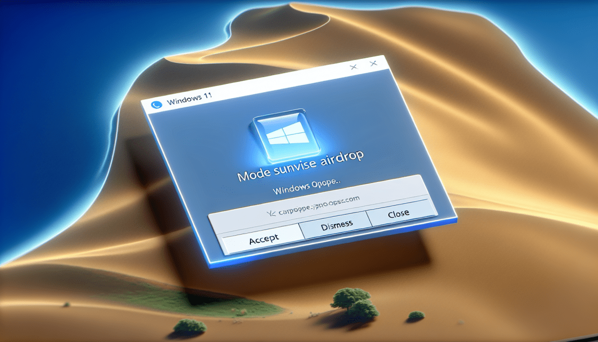 How to remove Mode Sunrise Airdrop pop-ups