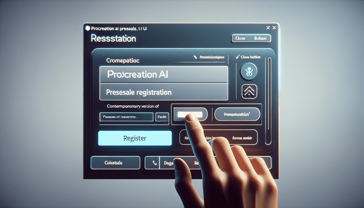 How to remove Procreation AI Presale Registration pop-ups