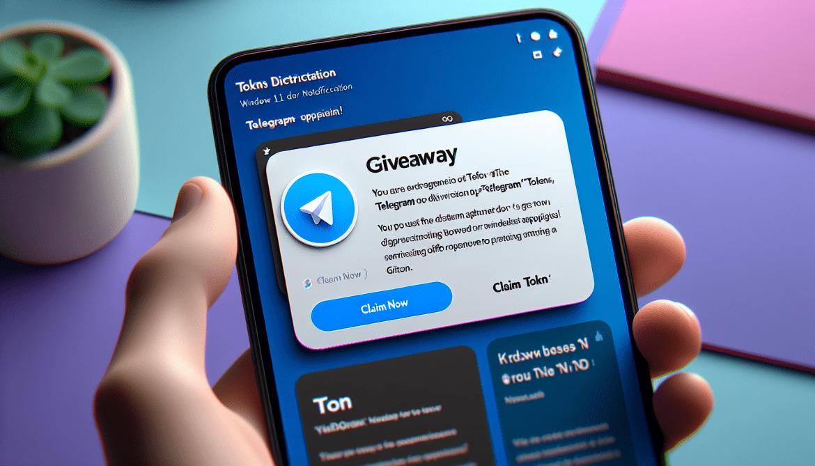 How to remove Telegram Giveaway TON pop-ups