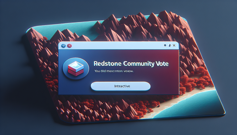redstone community vote ads
