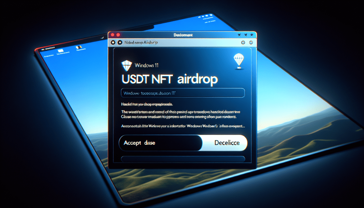 How to remove USDT NFT Airdrop pop-ups