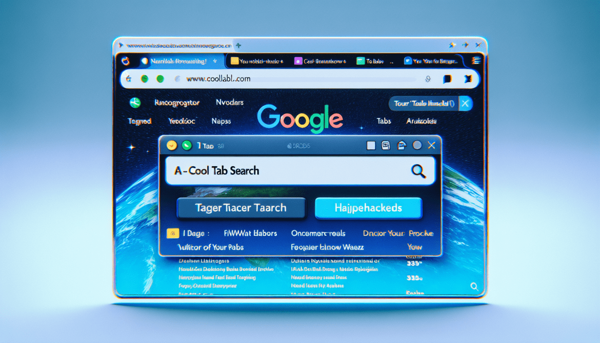 How to remove A Cool Tab Search