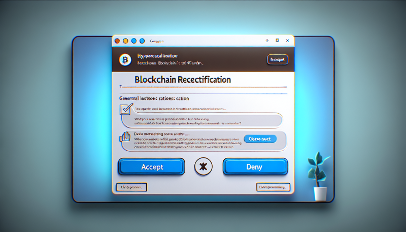 blockchain rectification ads