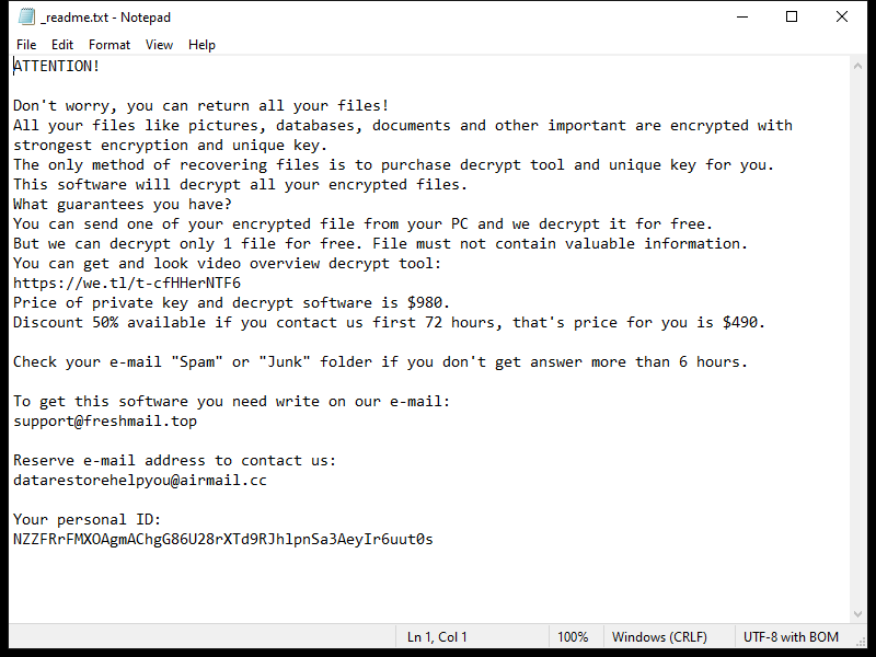 How to remove Waqa Ransomware and decrypt .waqa files