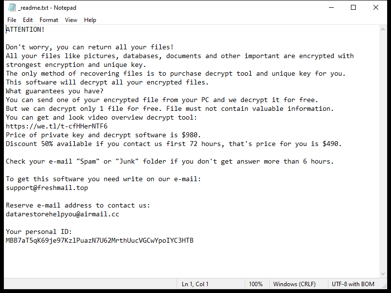 How to remove Watz Ransomware and decrypt .watz files