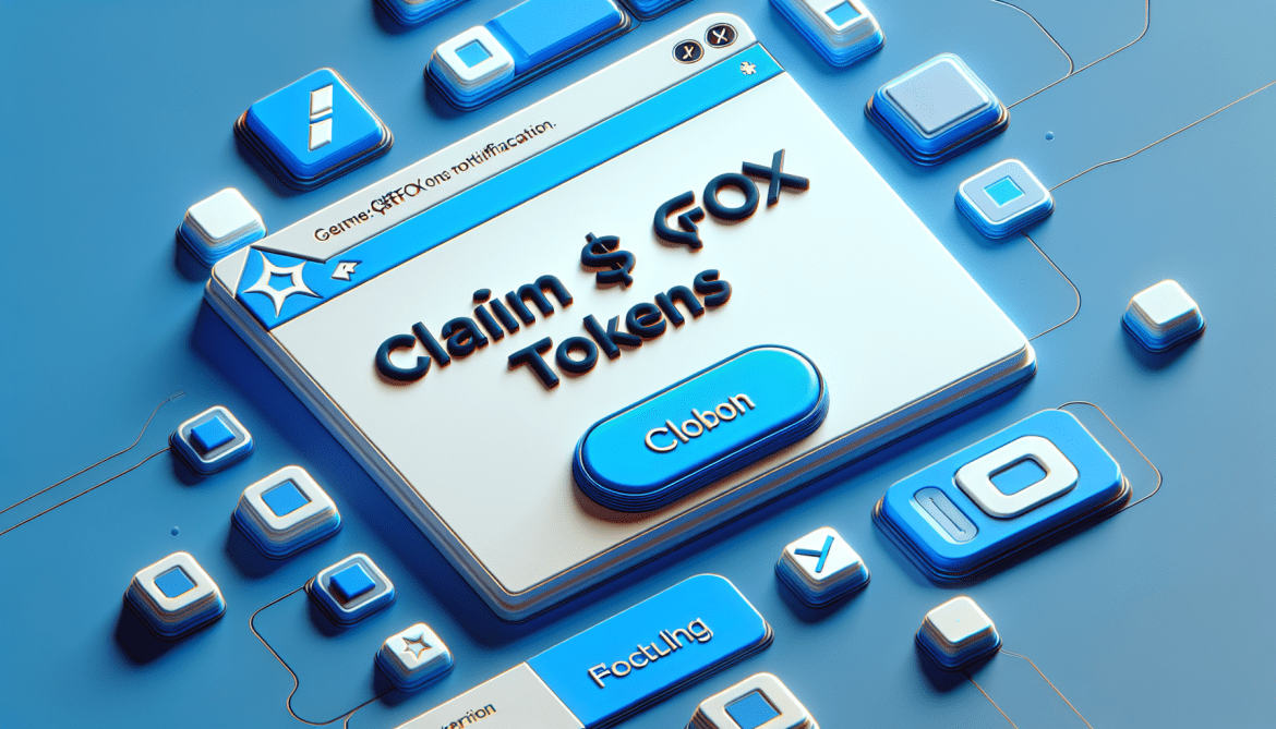 How to remove Claim $GFOX Tokens pop-ups